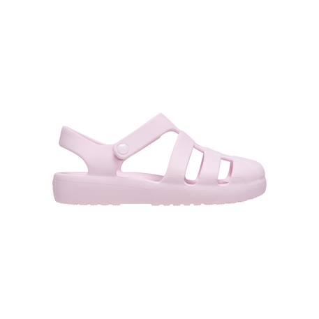 Sandales à scratch Rose claire 1 - vertbaudet enfant 