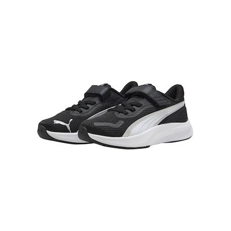 Baskets mixte pounce lite ac+ ps Noir+Noir blanc argent 9 - vertbaudet enfant 