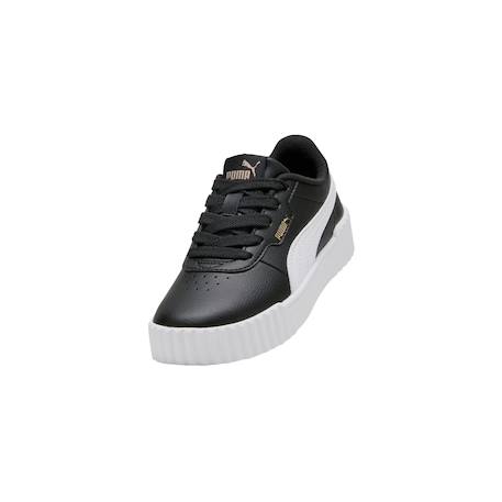 Baskets basses  à lacets Blanc or+Noir blanc 10 - vertbaudet enfant 