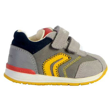 Baskets basses à scratch Gris 1 - vertbaudet enfant 