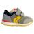 Baskets basses à scratch Gris 1 - vertbaudet enfant 