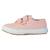 Baskets basses à scratch Rose+Rose Foncé+Rose ish 2 - vertbaudet enfant 