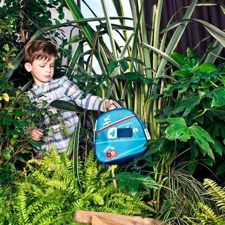 Sac à dos en route Bleu 5 - vertbaudet enfant 