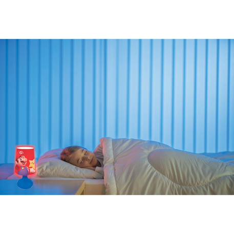Mini lampe de chevet veilleuse sans fil super mario Rouge 6 - vertbaudet enfant 