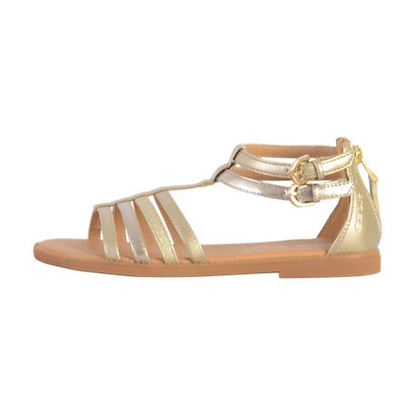 Sandales en cuir à brides Platinium 2 - vertbaudet enfant 