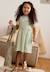 Robe bébé en gaze de coton arya Vert 1 - vertbaudet enfant 