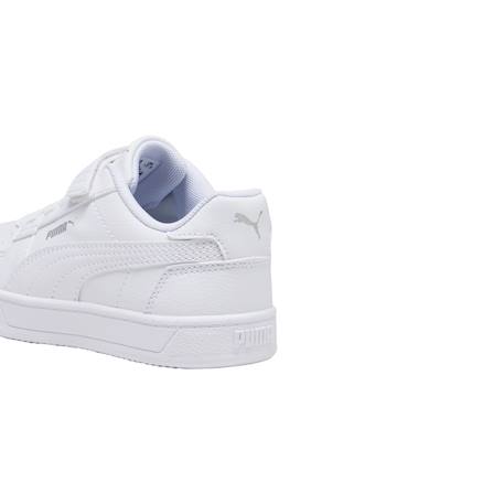 Baskets basses  à scratch Blanc+Blanc rouge fire bleu+Puma noir puma blanc 4 - vertbaudet enfant 