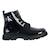 Bottines  à lacets Noir 1 - vertbaudet enfant 