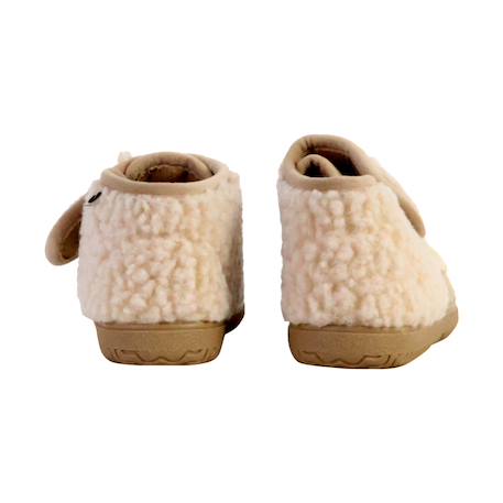 Baskets basses  à scratch Beige 4 - vertbaudet enfant 