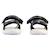 Sandales  à scratch Blanc argent+Noir+Platinium 9 - vertbaudet enfant 