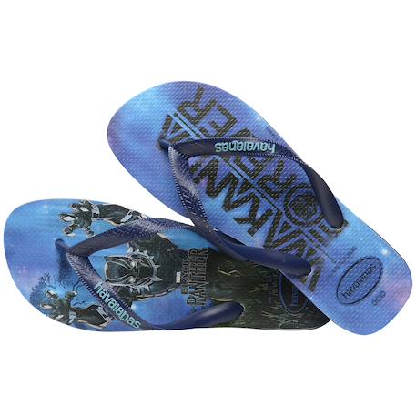 Tongs à brides Navy navy 5 - vertbaudet enfant 