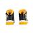 Baskets montantes  à scratch Navy royal+Noir jaune 10 - vertbaudet enfant 