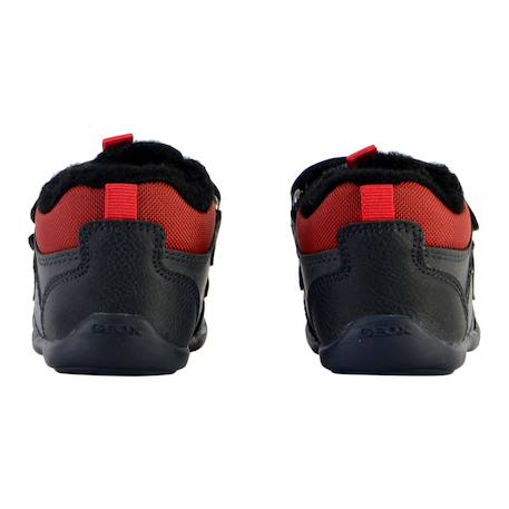 Baskets montantes  à scratch Marine   rouge 4 - vertbaudet enfant 