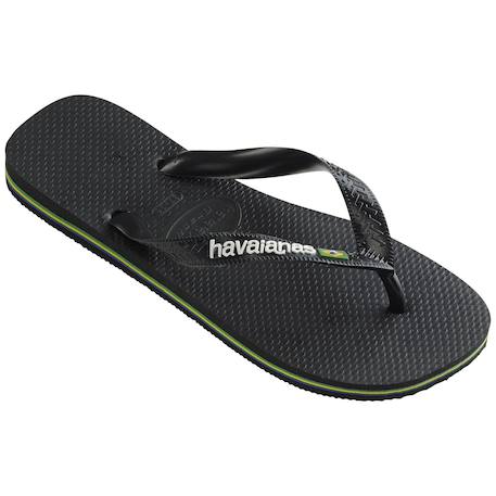 Tongs  à brides Black black+Blanc+Green olive vibrant+Vert 4 - vertbaudet enfant 