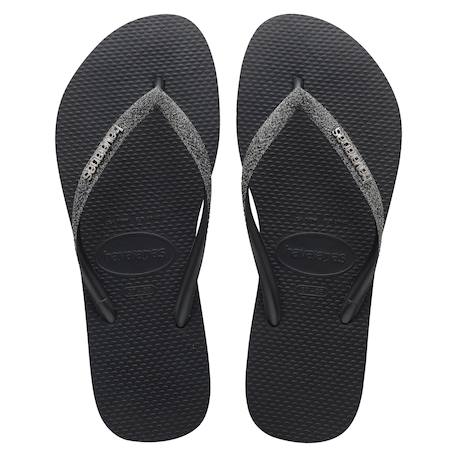 Tongs  à enfiler Gris+Noir métal foncé 7 - vertbaudet enfant 