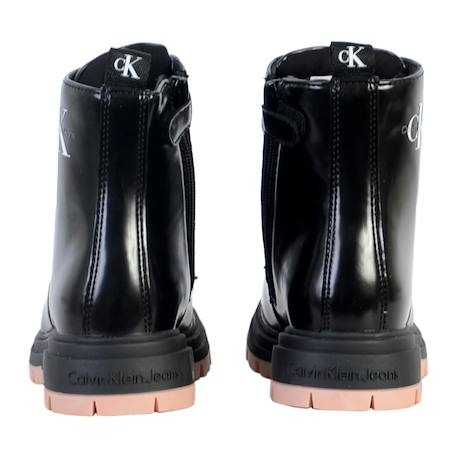 Bottines à scratch Noir 4 - vertbaudet enfant 