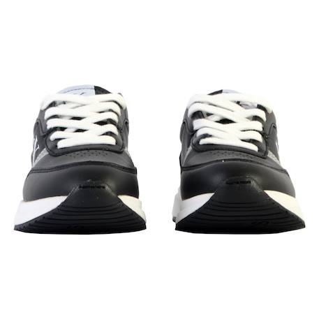 Baskets basses à lacets Noir gris 5 - vertbaudet enfant 