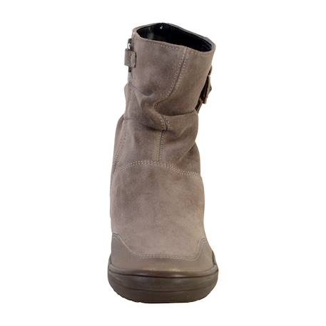 Bottes en cuir à fermeture éclair Smoke grey 4 - vertbaudet enfant 