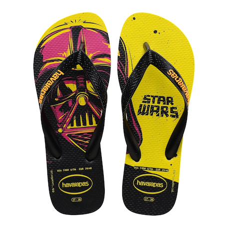 Tongs Star wars Clay bleu marine+Noir blanc+Noir jaune+Orange 10 - vertbaudet enfant 