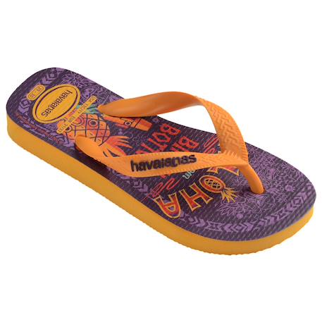 Tongs  à enfiler Orange citron 3 - vertbaudet enfant 