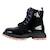 Bottines à scratch Noir 2 - vertbaudet enfant 