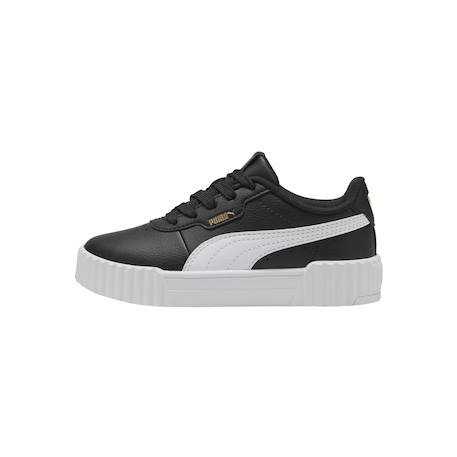 Baskets basses  à lacets Blanc or+Noir blanc 7 - vertbaudet enfant 