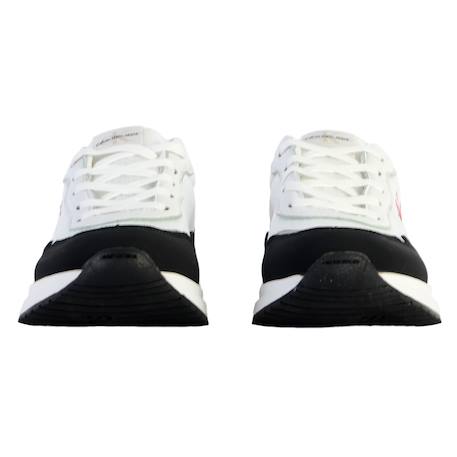 Baskets basses  à lacets Blanc noir+Noir blanc+Noir gris blanc 15 - vertbaudet enfant 