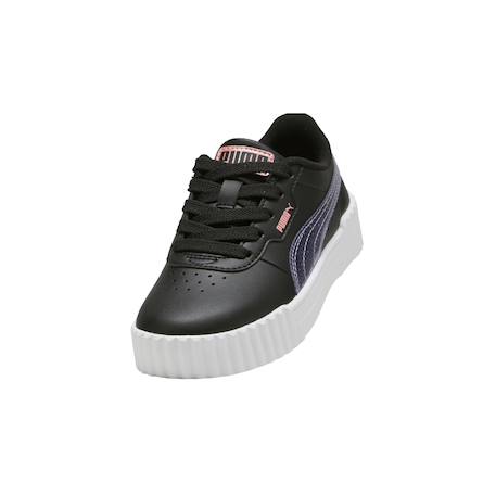 Baskets basses à lacets Blanc rose mauve+Noir lavender alert 11 - vertbaudet enfant 