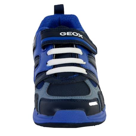 Baskets basses  à lacets  velours Navy royal 4 - vertbaudet enfant 