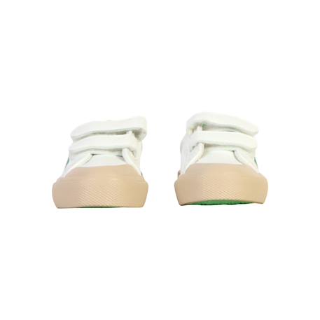 Baskets basses  à scratch Marine+Petalo+Vert foncé 17 - vertbaudet enfant 