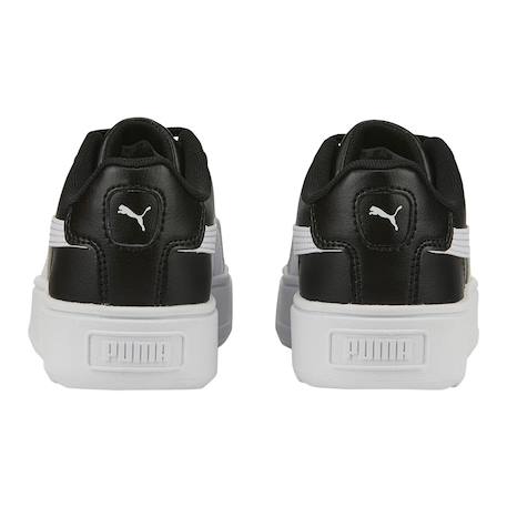 Baskets basses  à lacets Blanc+Puma noir   blanc 11 - vertbaudet enfant 