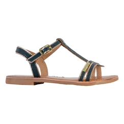 Chaussures-Sandales en cuir  à brides