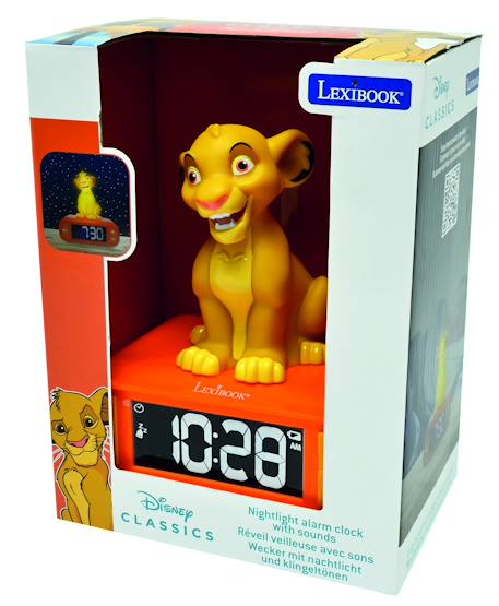 Réveil avec veilleuse simba 3d MULTICOLORE 3 - vertbaudet enfant 