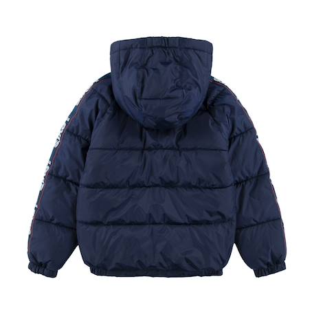 Doudoune à capuche   lvb color block puffer Marine 2 - vertbaudet enfant 