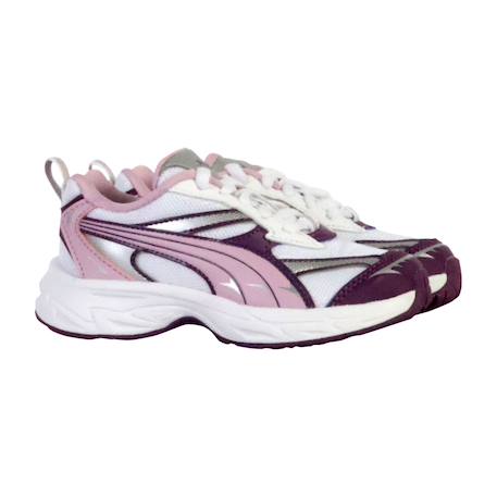 Baskets basses à lacets Blanc multi 3 - vertbaudet enfant 