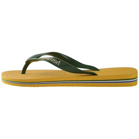 Tongs  à brides Banana yellow+Black black+Blanc+Vert 1 - vertbaudet enfant 