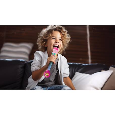 Microphone princesse disney avec tube lumineux et enceinte MULTICOLORE 6 - vertbaudet enfant 