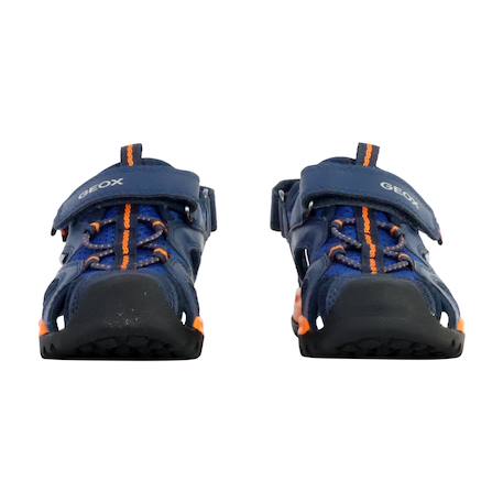 Sandales à scratch Royal orange 5 - vertbaudet enfant 