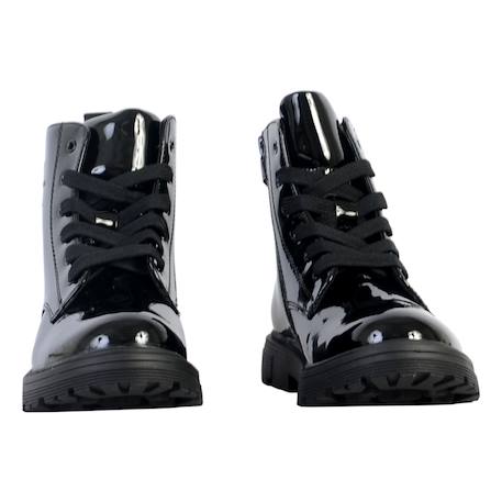 Bottines  à lacets Noir 5 - vertbaudet enfant 