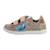 Baskets basses  à scratch  vernis Nude 2 - vertbaudet enfant 