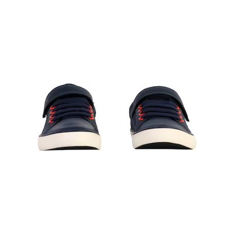 Baskets basses  à scratch Navy red 5 - vertbaudet enfant 