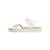 Sandales en cuir  à scratch Blanc+Blanc c1000 2 - vertbaudet enfant 