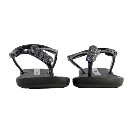 Sandales  à brides Noir noir+Rouge rouge 5 - vertbaudet enfant 