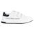 Baskets basses à scratch Blanc noir 1 - vertbaudet enfant 