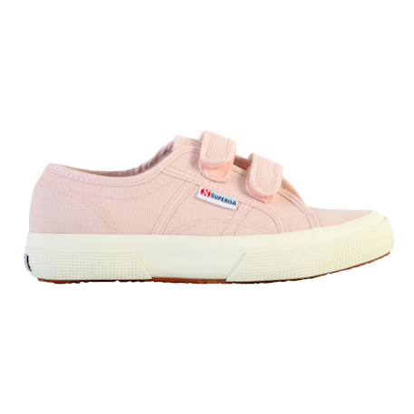 Baskets basses à scratch Rose+Rose Foncé+Rose ish 10 - vertbaudet enfant 