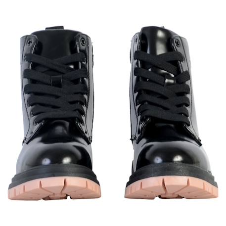 Bottines à scratch Noir 5 - vertbaudet enfant 