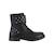 Bottines  à scratch Noir 1 - vertbaudet enfant 