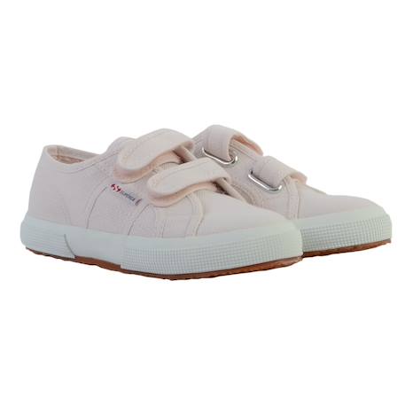 Baskets basses à scratch Rose+Rose Foncé+Rose ish 7 - vertbaudet enfant 