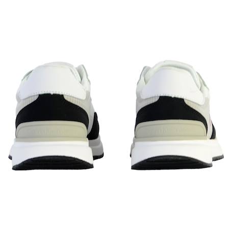 Baskets basses  à lacets Blanc noir+Noir blanc+Noir gris blanc 14 - vertbaudet enfant 
