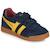 Baskets basses  à scratch  velours Kaki marine+Navy sun red+Navy white 5 - vertbaudet enfant 